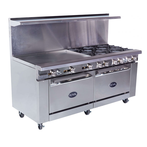 Royal 2 Burner Hotplate, Natural Gas – JRJ Food Equipment